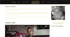 Desktop Screenshot of josephsbarbershopslc.com
